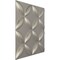 Ekena Millwork 19 5/8in. W x 19 5/8in. H Wallflower EnduraWall Decorative 3D Wall Panel Covers 2.67 Sq. Ft. WP20X20WABAL - alternate 3